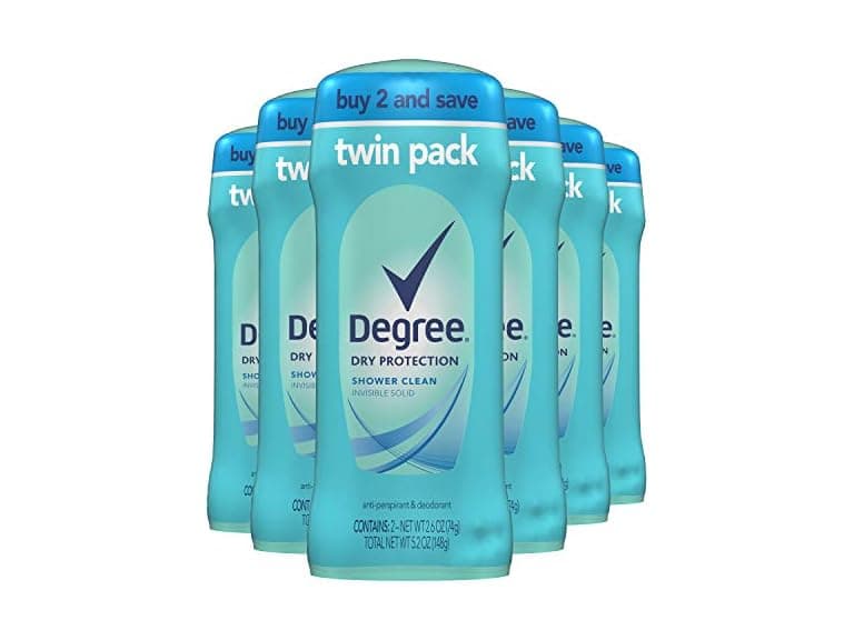 Degree Antiperspirant Deodorant 24 Hour (Pack of 6) - Image 1