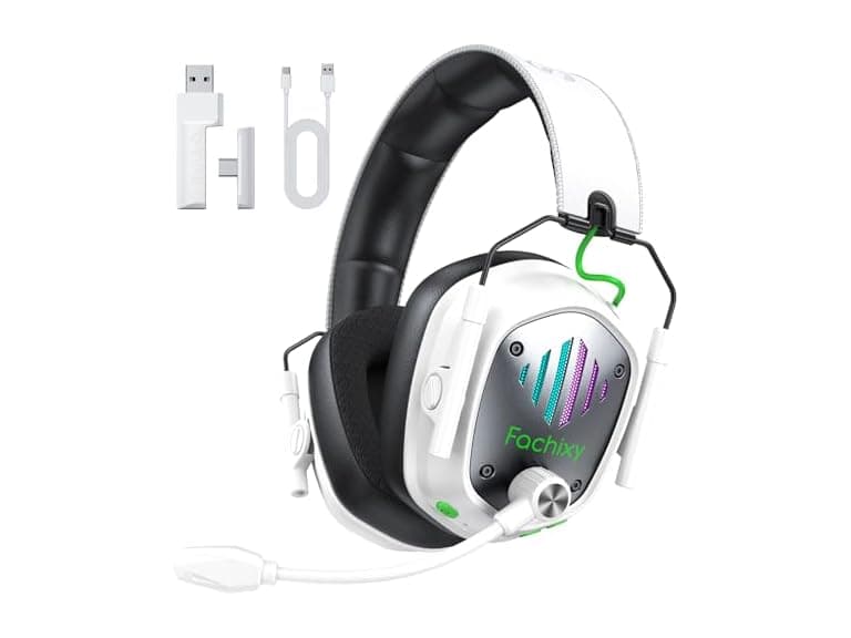 Fachixy Wireless Gaming Headset PS5 PC