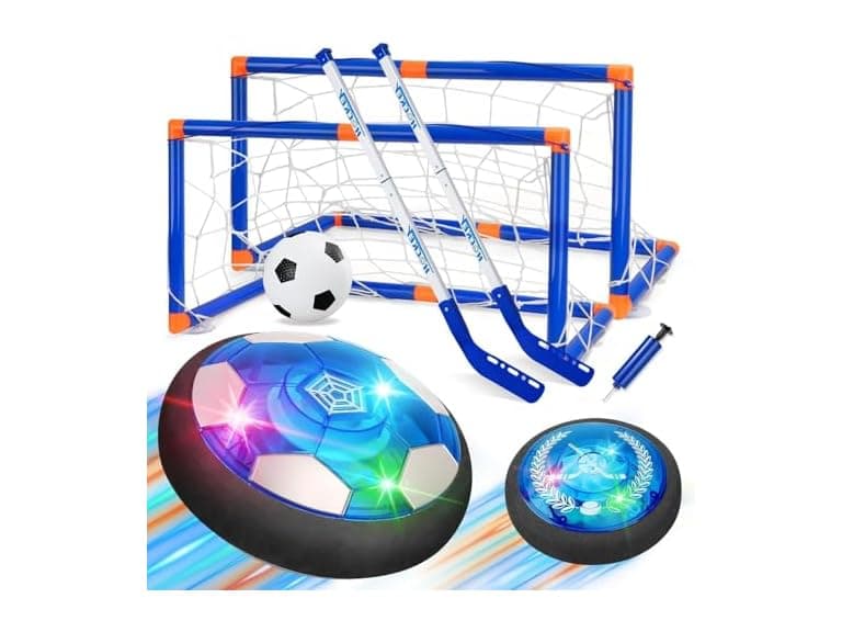 Nazano 3-in-1 Hover Hockey and Soccer Ball Set - Image 1