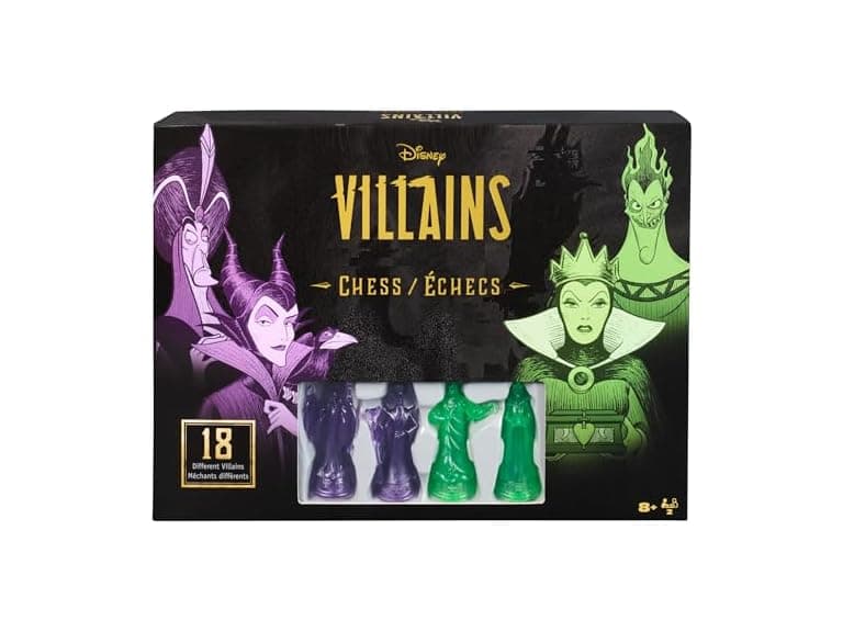 Spin Master Games, Disney Villains Chess Set - Image 1