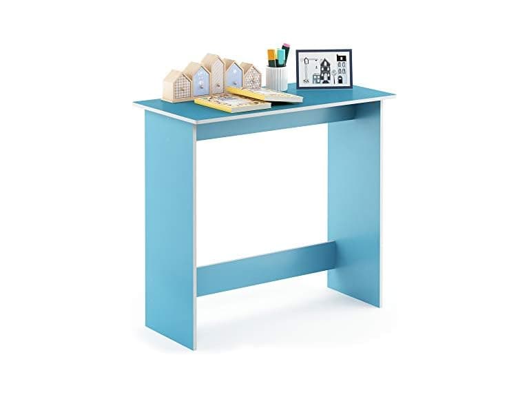 FURINNO Simplistic Study Table, Light Blue - Image 1
