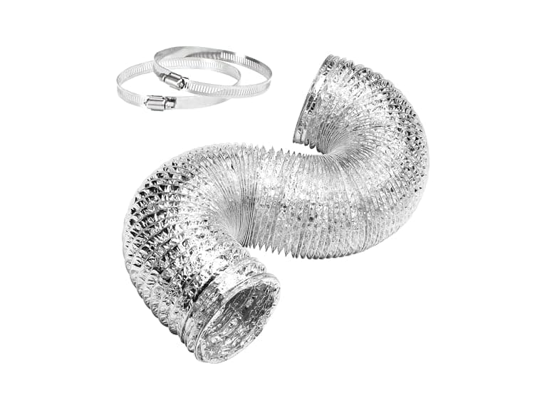 YSSOA Dryer Vent Hose 4" 8ft Silver - Image 1