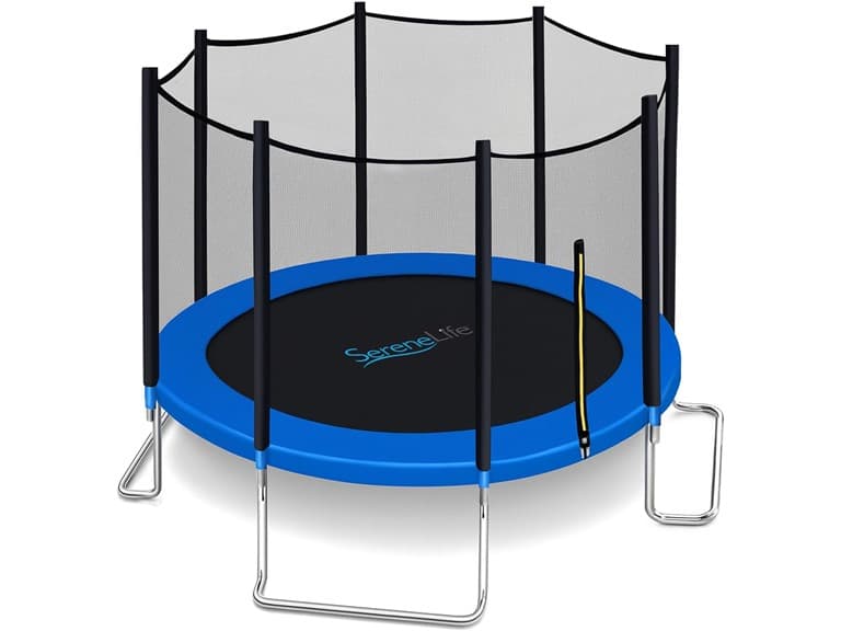 SereneLife 12FT Heavy-Duty Backyard Trampoline - Image 1