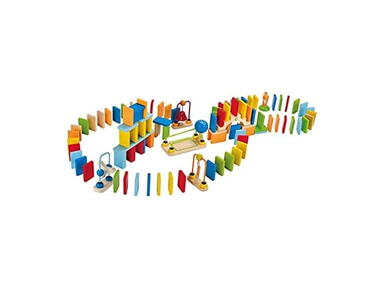 Hape Dynamo Wooden Domino Set - Image 1