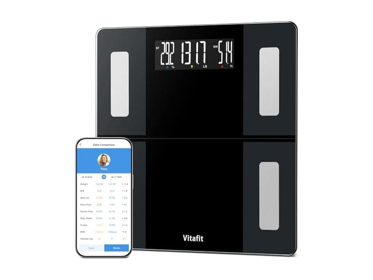 Vitafit 550lb Smart Bathroom Scale Body Weight - Image 1