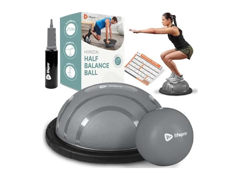 Lifepro Horizon Balance Ball Trainer - Silver - Image 1