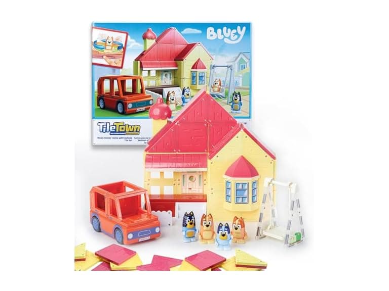 Tile Town Bluey Heeler Home & Vehicle - Image 1