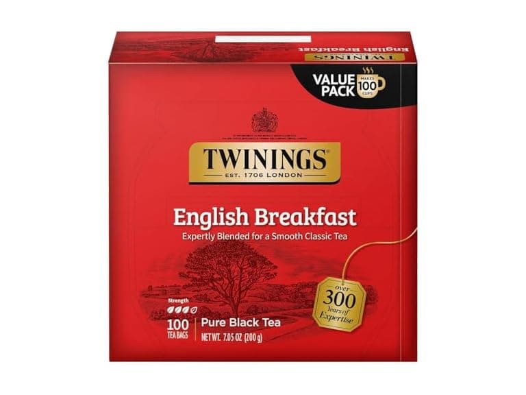 100Ct Twinings English Breakfast Black Tea - Image 1