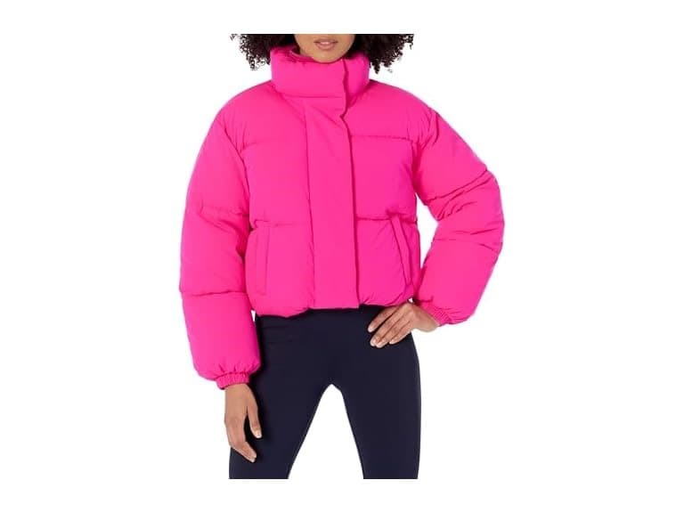 Amazon Essentials Womens Cropped Puffer Jacket - Image 1