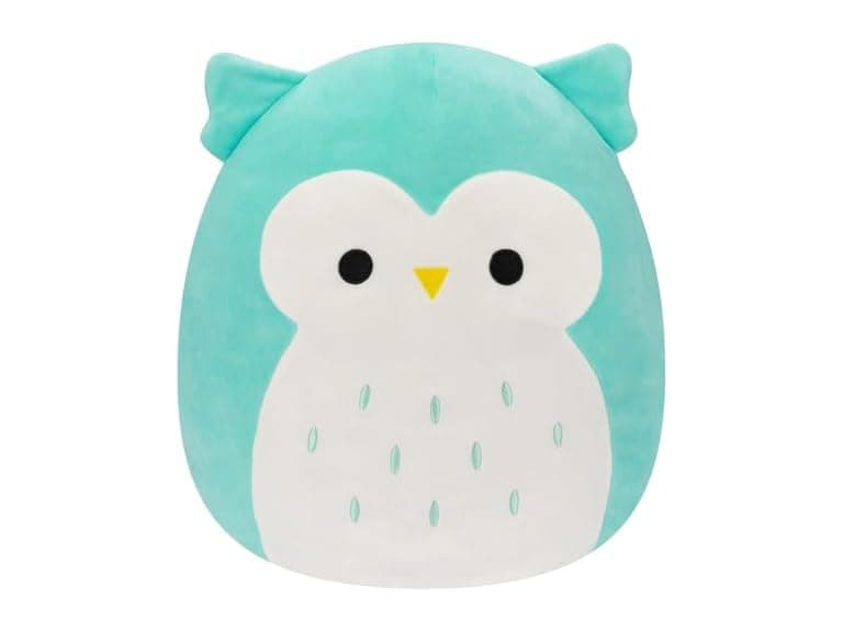 Squishmallows Original 14" Winston Teal Owl - Image 1