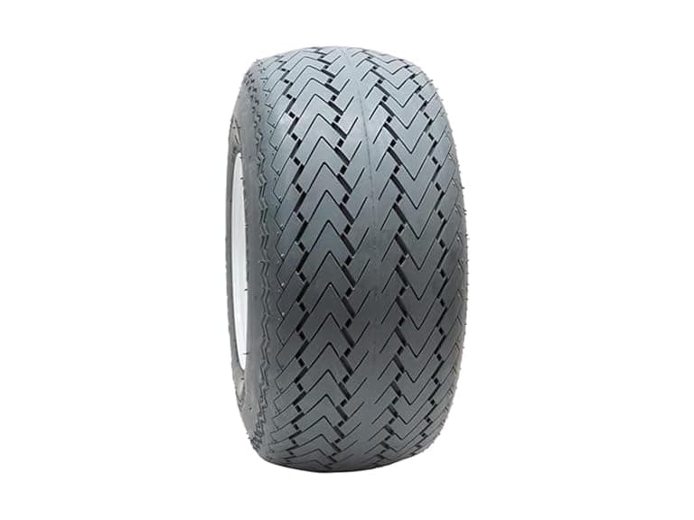 Red Hawk Golf Cart Tire 18x8.5-8 Gray - Image 1