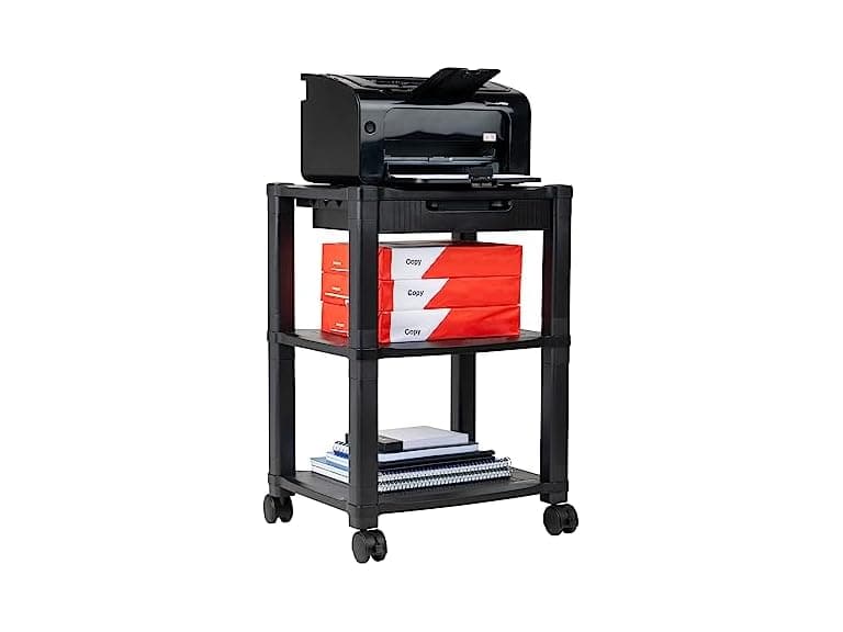 Mind Reader Cart Printer Stand - Image 1