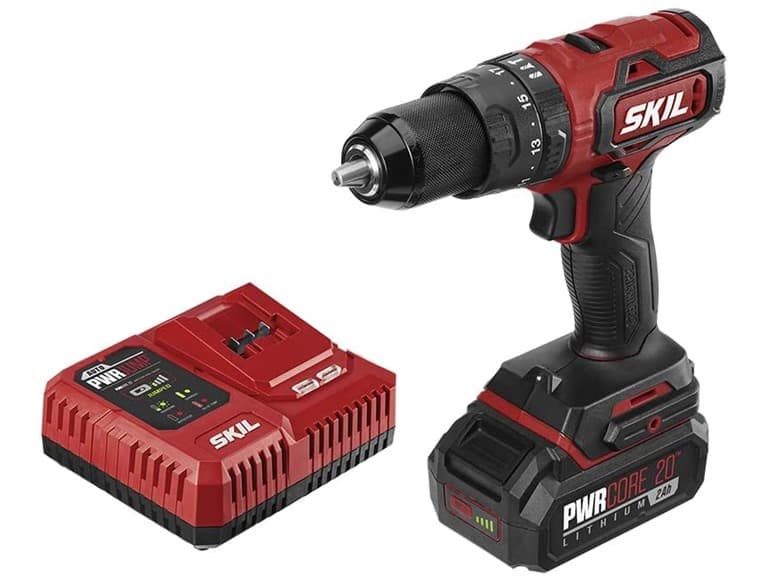 SKIL PWRCore20 Brushless 20V 1/2" Hammer Drill Kit