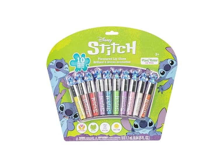 Disney Stitch 10 Piece Plant Based Lip Gloss - Image 1