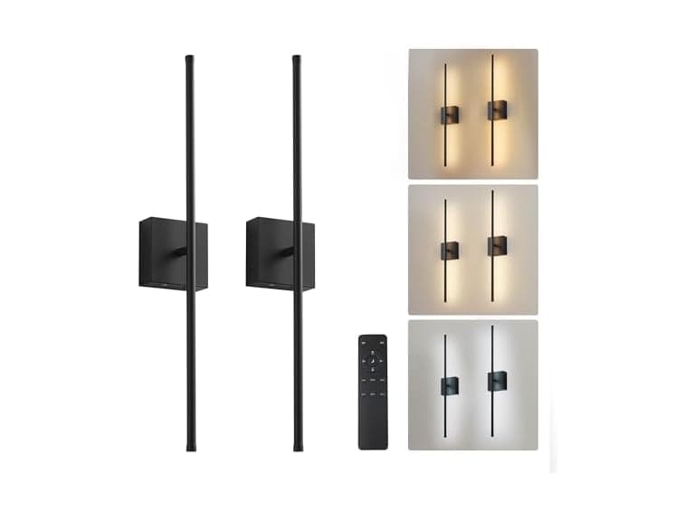 KARTOOSH Rechargeable Wall Sconces - Image 1