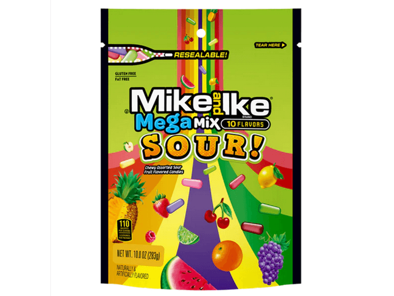 Mike and Ike Mega Mix Sour Candy - Image 1