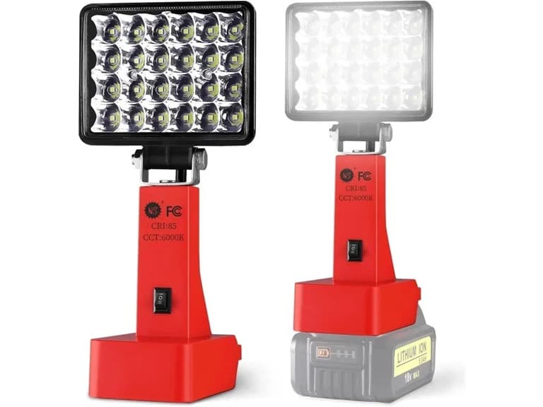 2PK Cordless Led Work Light - Image 1