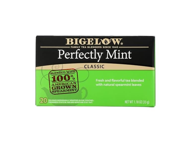 Bigelow Perfectly Mint Black Tea 20 Bags - Image 1