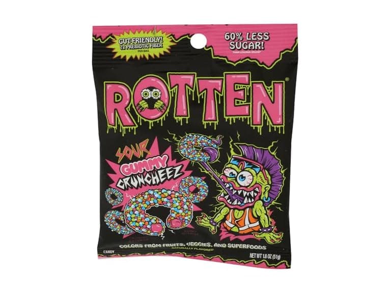Rotten Sour Gummy Cruncheez - Image 1