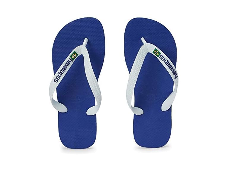 Havaianas Unisex Flip Flops, Navy Blue, - Image 1