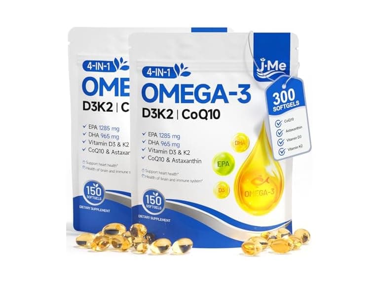 JME Omega 3 Fish Oil Supplement 2500mg