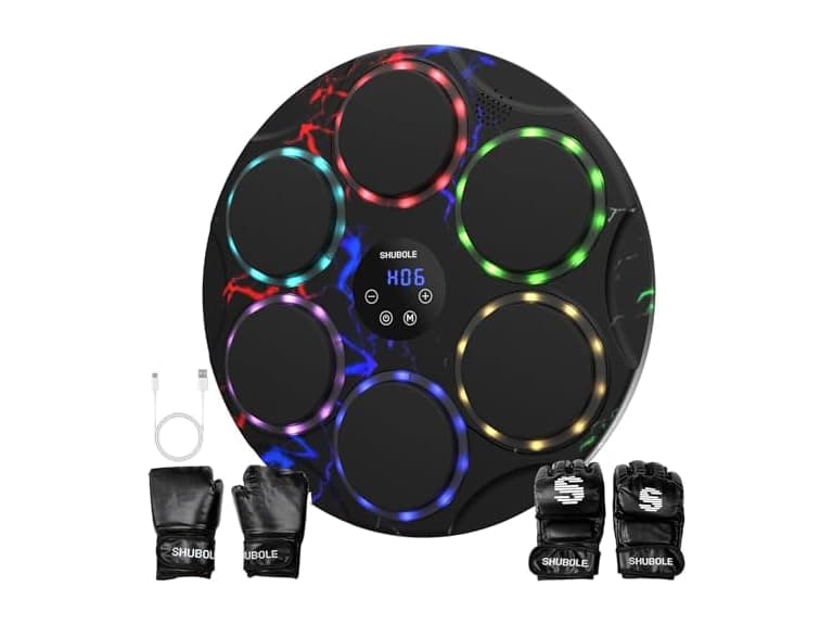 Music Boxing Machine with Gloves - Image 1
