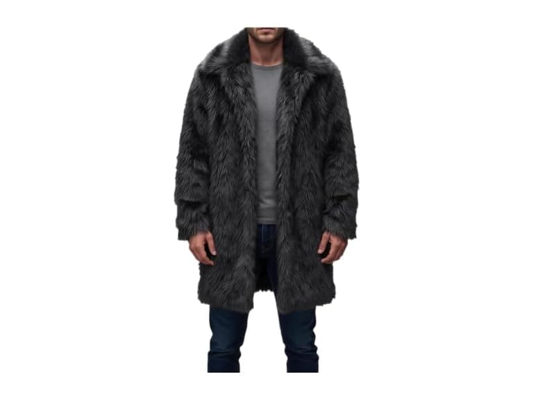Lisa Colly Men (XL) Faux Fur Jacket - Image 1
