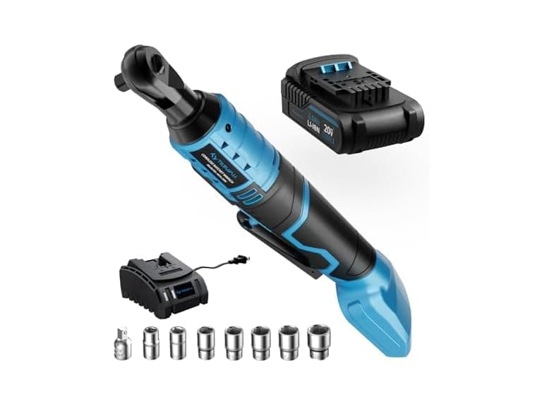 TILSWALL IW44 20V Cordless Ratchet Wrench Set - Image 1