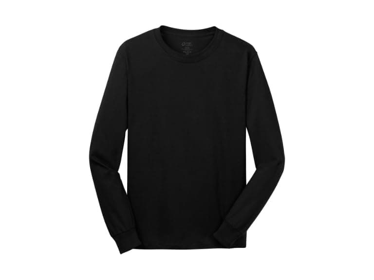 Port & Co Men (L) Mpany Men's Long Sleeve Oz Shirt - Image 1