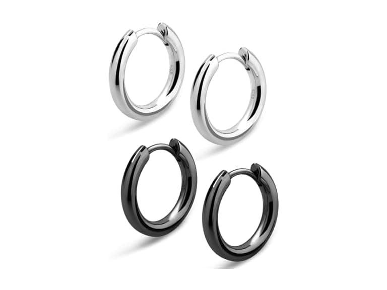 KRKC&CO NS610131 Hoop earrings men - Image 1