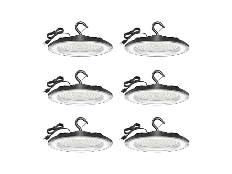 GoBright B0FXWY6D82 13 Inch High Bay Light 6-Pack - Image 1