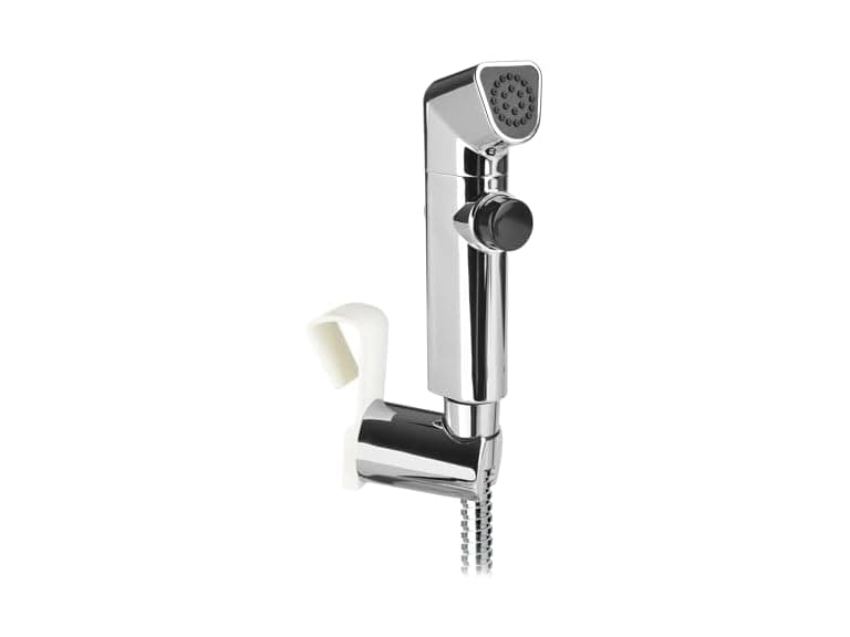 Brondell LES-30 Silver Toilet-Mounted Handheld Bidet - Image 1