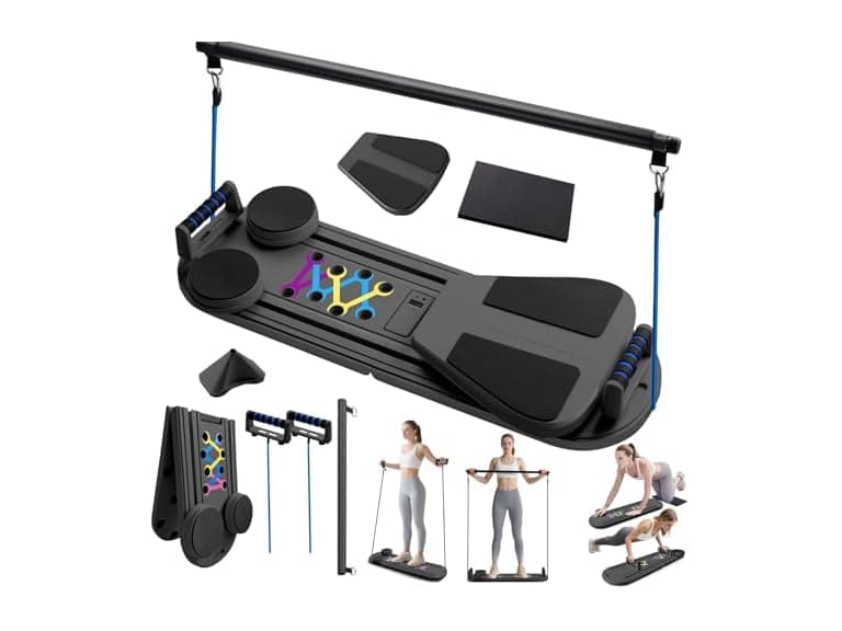 6-in-1 Portable Pilates Reformer Board - Image 1
