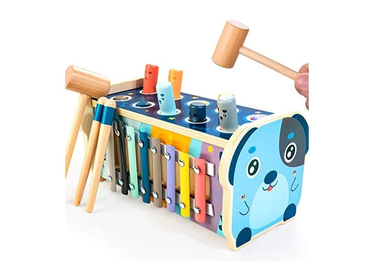 KIDWILL Wooden Pounding Toy - Image 1