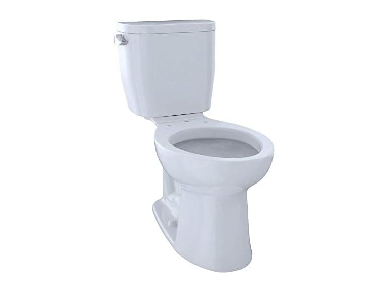 TOTO Entrada Two-Piece Elongated Toilet White - Image 1