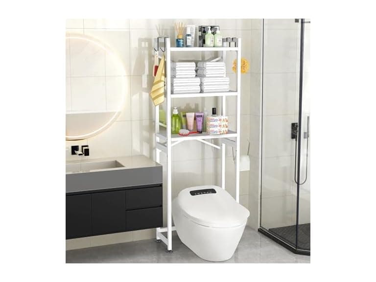 ZZL BC1205826017770 Over The Toilet Storage Rack - Image 1
