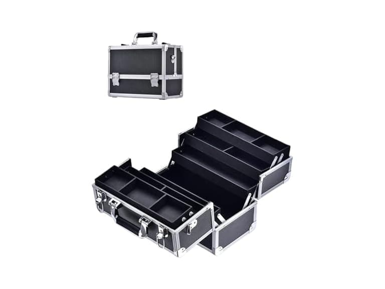 Fancial Cosmetic Case Large: 6-Tier Tray  - Image 1
