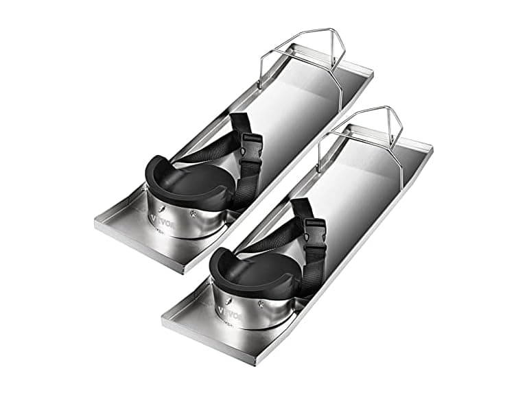Concrete Knee Boards Stainless Steel, 28'' x 8''