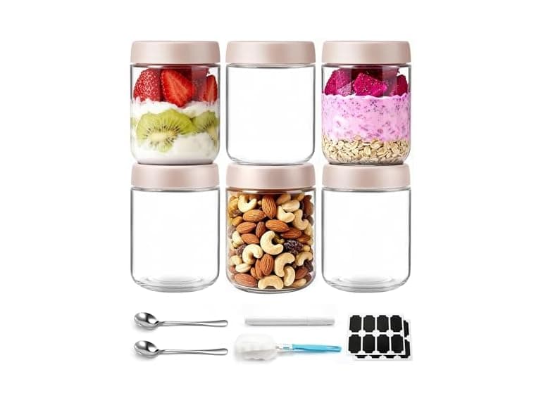 Cozyverge 16 oz Overnight Oats Containers - Image 1