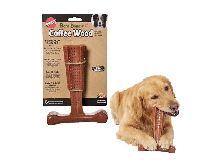 SPOT Bam-Bones Plus Coffee Wood T-Bone - Image 1