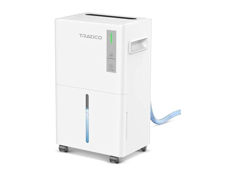 Trazico 1500 Sq.ft Dehumidifier White