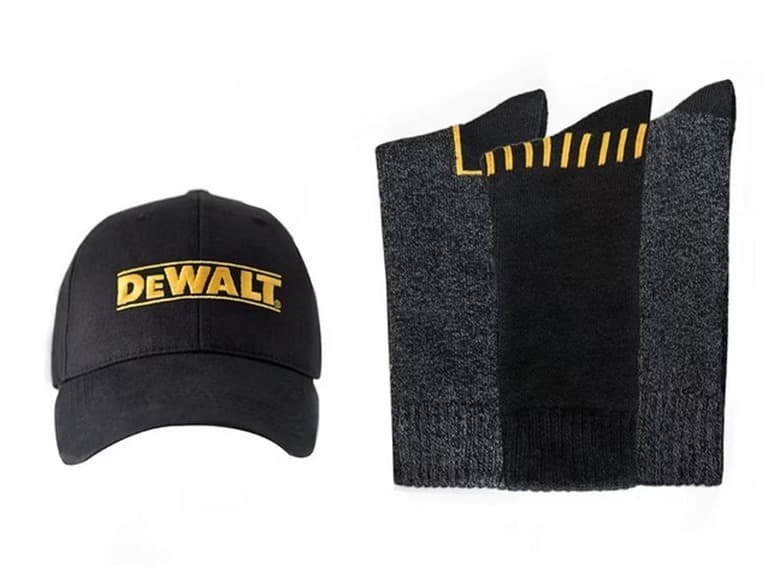DeWALT Sock & Ball Cap Combos 1 Pack - Image 1