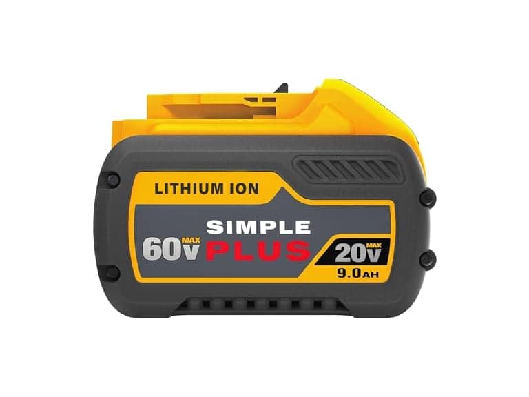 Simple Plus Replacement DeWalt MAX 9.0Ah Battery - Image 1