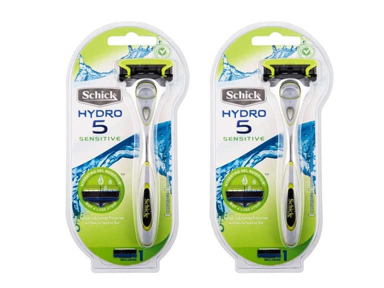 2 PK Hydro 5 Sensitive Razor