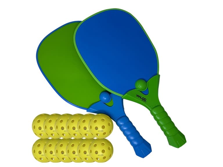 Waloo Pickle Ball Deluxe Paddles & Balls Set - Image 1