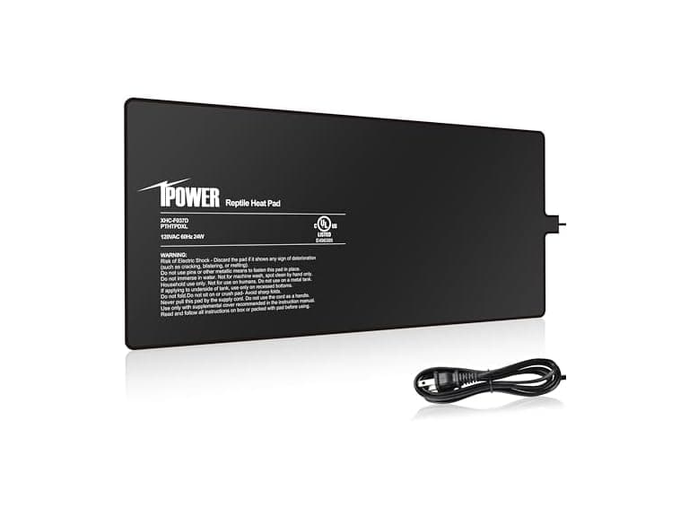 iPower Reptile Heating Pad, Under Tank Heater - Image 1