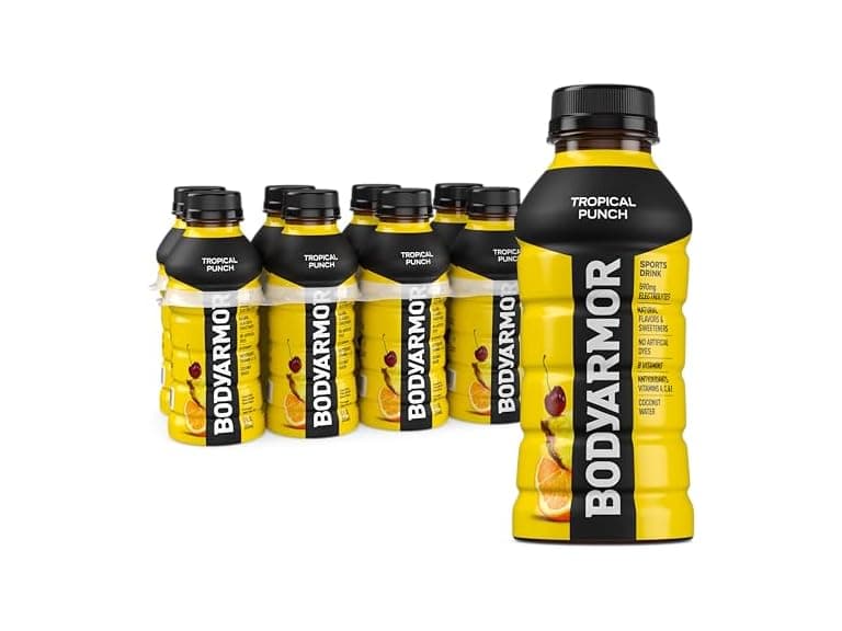 8PK BODYARMOR Sports Drink, Tropical Punch - Image 1