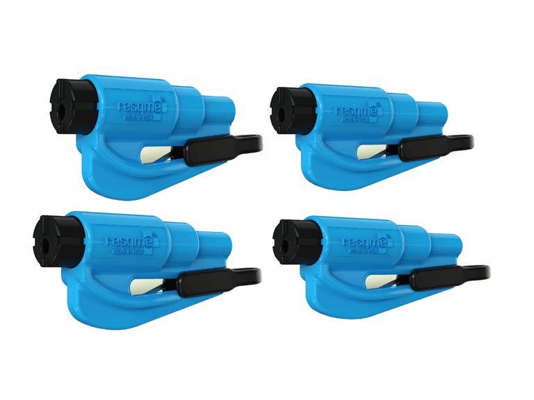 (4-Pack) resqme Keychain Car Escape Tool - Image 1