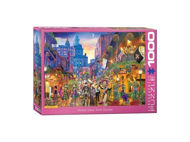 Mardi Gras, New Orleans 1000 Piece Puzzle - Image 1