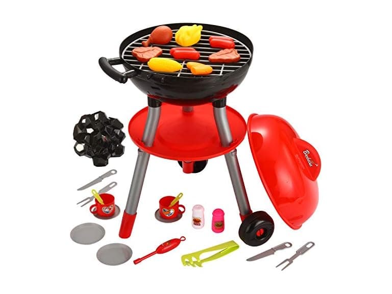 24 Piece Kids BBQ Cooking Playset - Image 1
